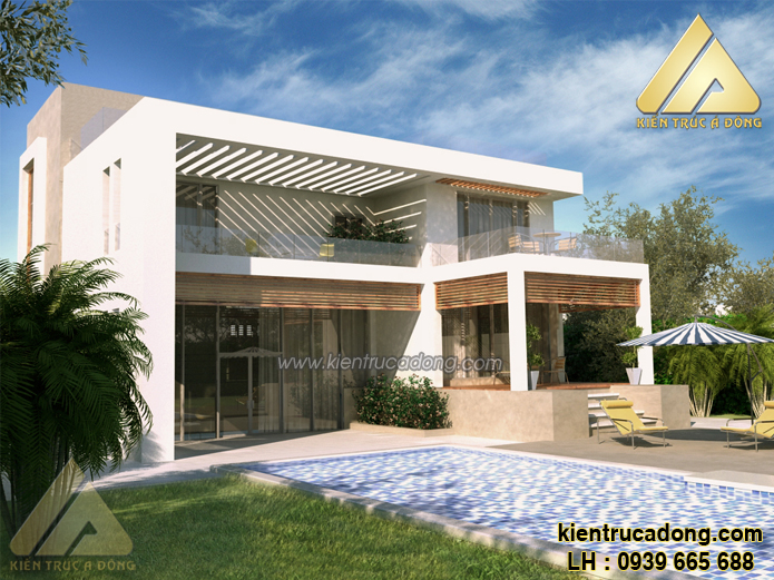 biet thu hien dai doc dao theo phong cach duong dai