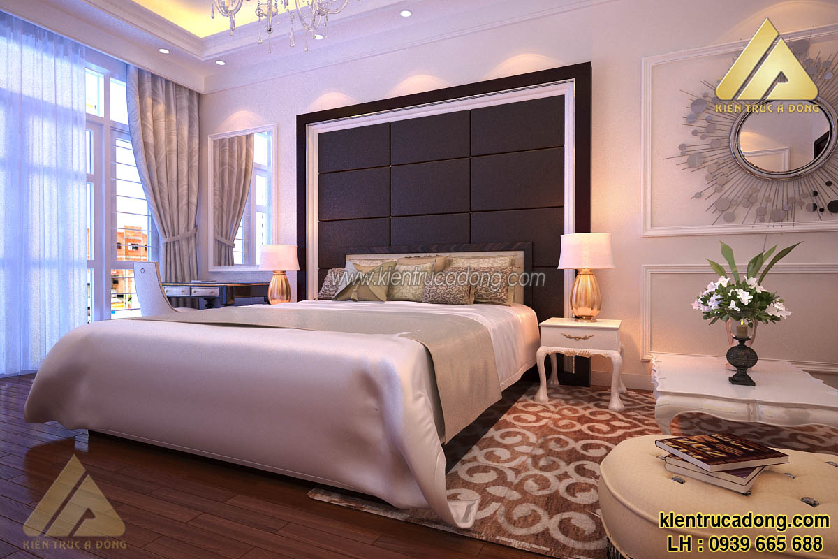 Mẫu thiết kế nội thất biệt thự đẹp hiện đại ở Gia Lâm, Hà Nội