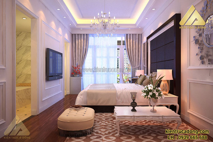 Thiết kế nội thất phòng ngủ hiện đại