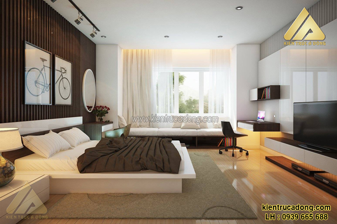 Mẫu thiết kế nội thất chung cư hiện đại sang chảnh ở Hà Nội