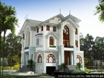 Mãn nhãn các mẫu siêu biệt thự 2 tầng 5 phòng ngủ