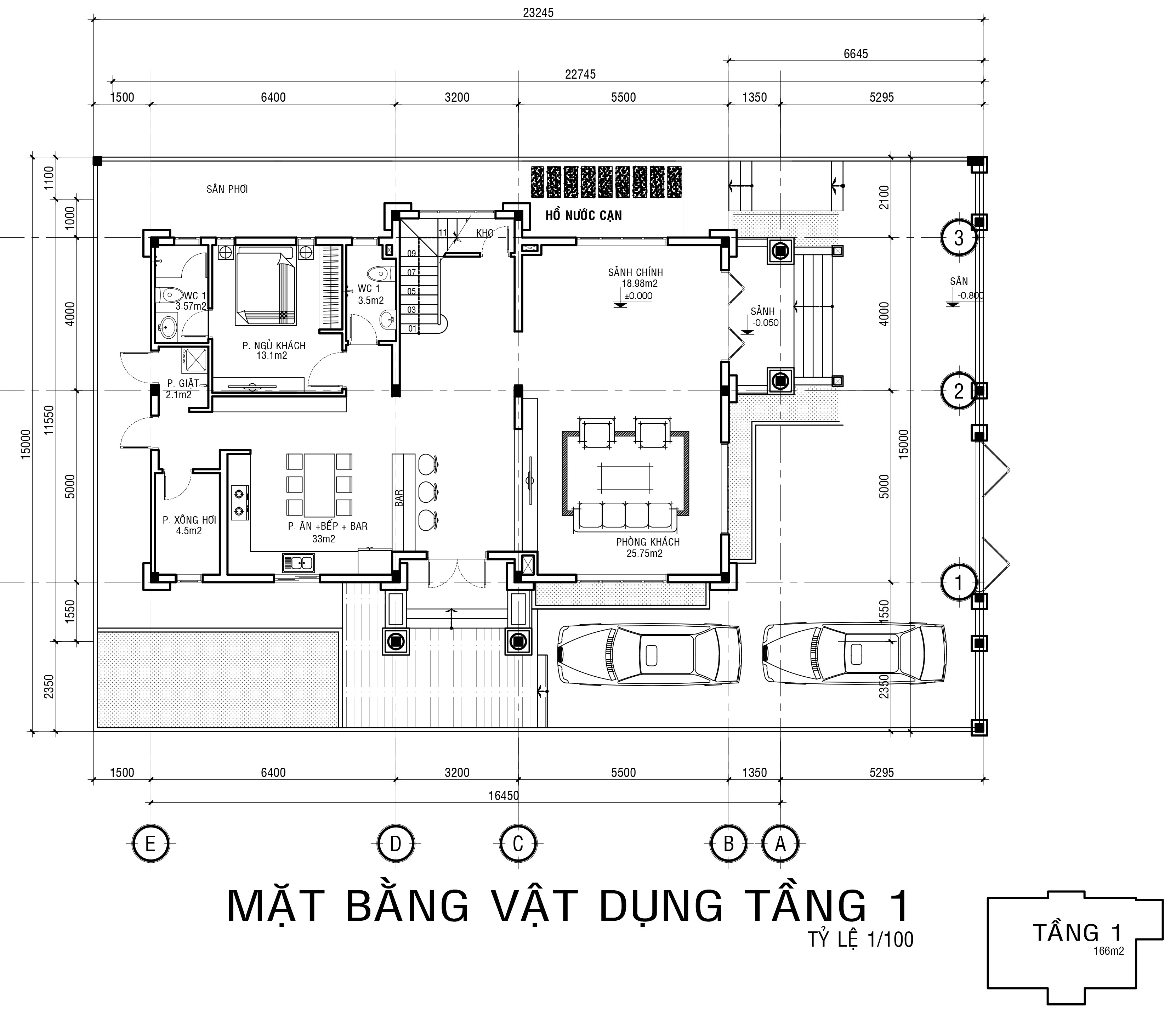 Tư vấn thiết kế biệt thự 3 tầng diện tích 9x18m | Thietkenhagiare.vn