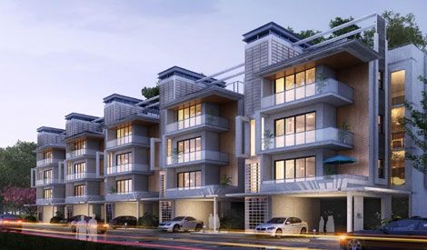 biệt thự 5 tầng hiện đại 2 mặt tiền