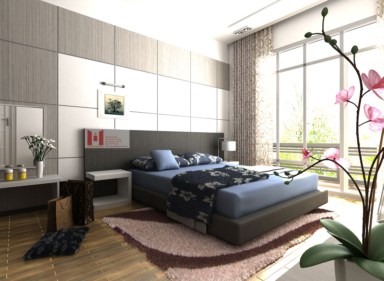 Thiết kế nội thất phòng ngủ 40m2 hết bao tiền?