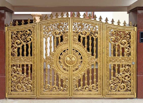 Cổng biệt thự 5 tầng hiện đại