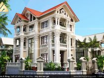 8 mẫu nhà biệt thự 4 tầng cổ điển đẹp nhất thế giới