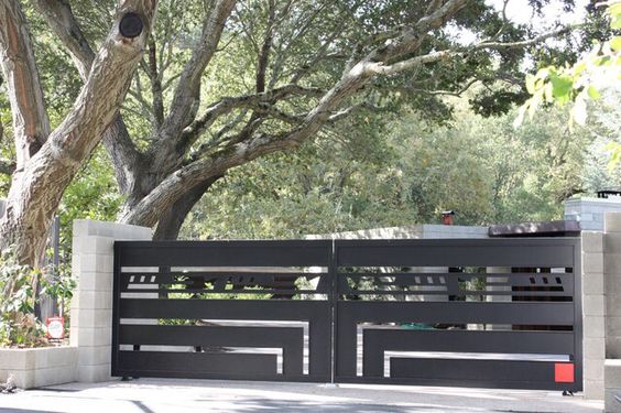 Cổng biệt thự 5 tầng hiện đại