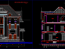 [Hỏi xin] Xin bản cad biệt thự 3 tầng