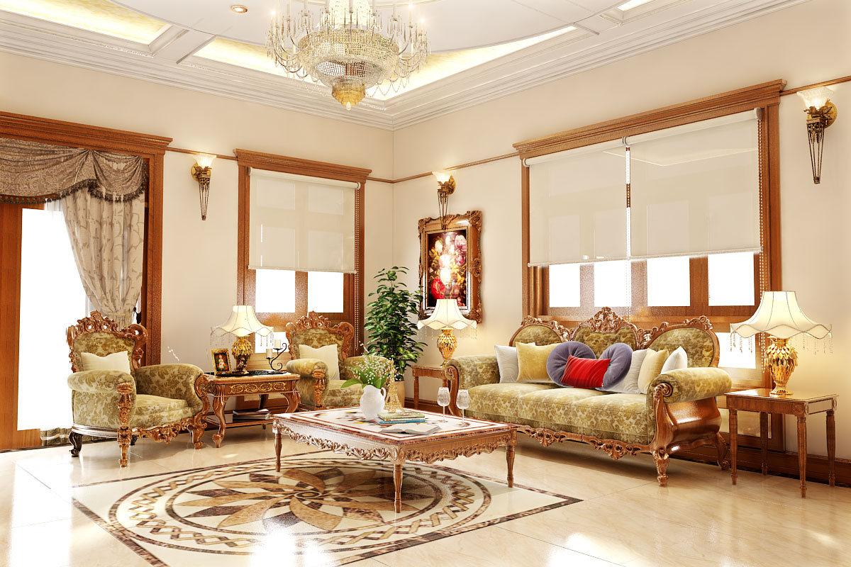 Nội thất mang phong cách cổ điển