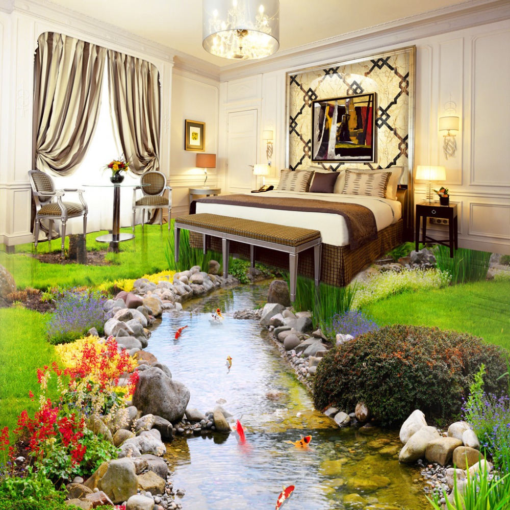 6 kiểu sơn nhà 3D đẹp