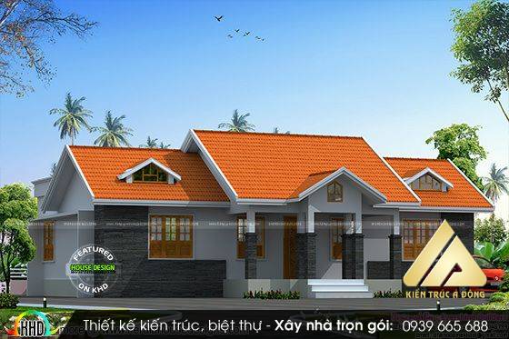 Mẫu biệt thự Tây Hồ hiện đại 2,5 tầng mơ ước