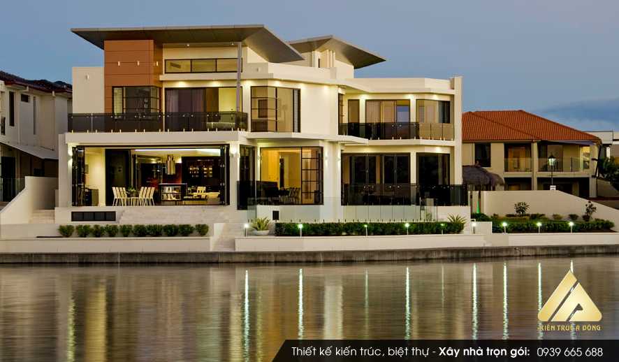 Mẫu thiết kế biệt thự 2 tầng hiện đại tại Đà Lạt