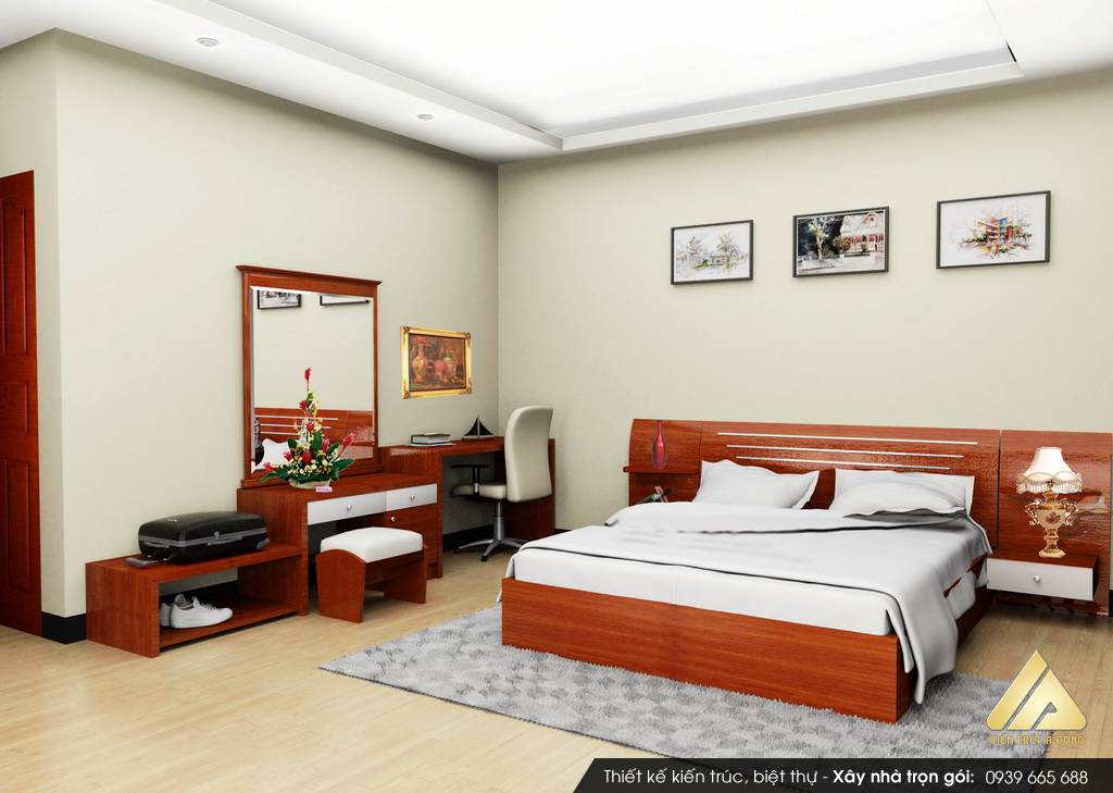 Mẫu thiết kế biệt thự 2 tầng đẹp hiện đại rất cuốn hút