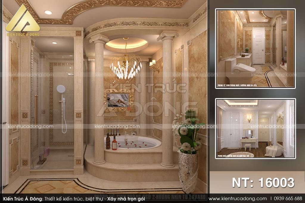 Mẫu biệt thự cổ điển Vincom tại TP Hà Nội