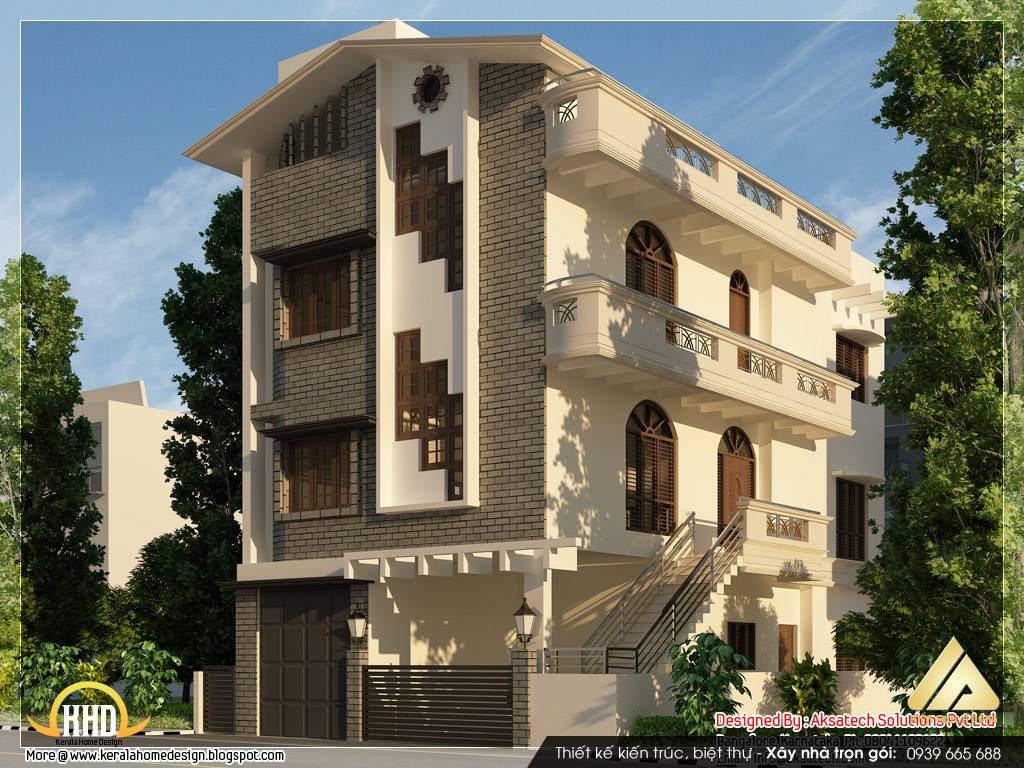 biệt thự 3 tầng 200m2