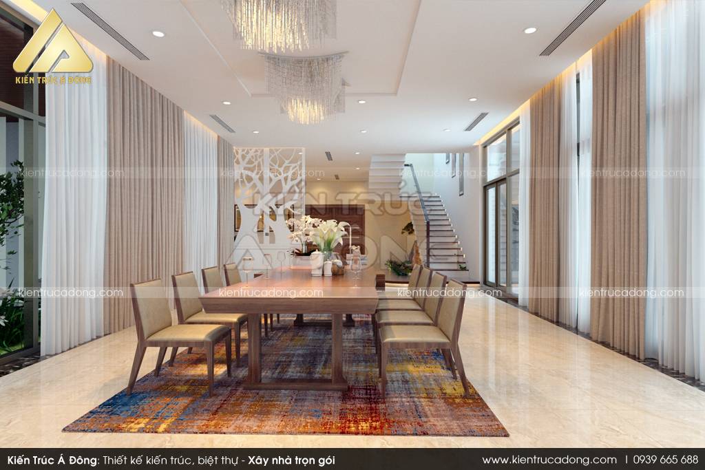 Thiết kế biệt thự 3 tầng đẹp khó rời mắt tại TP Hồ Chí Minh