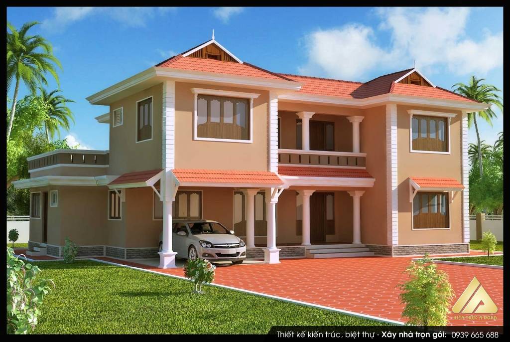 Mẫu biệt thự 2,5 tầng hiện đại độc đáo tại Đà Nẵng