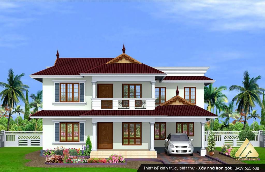 Mẫu biệt thự 2,5 tầng hiện đại độc đáo tại Đà Nẵng
