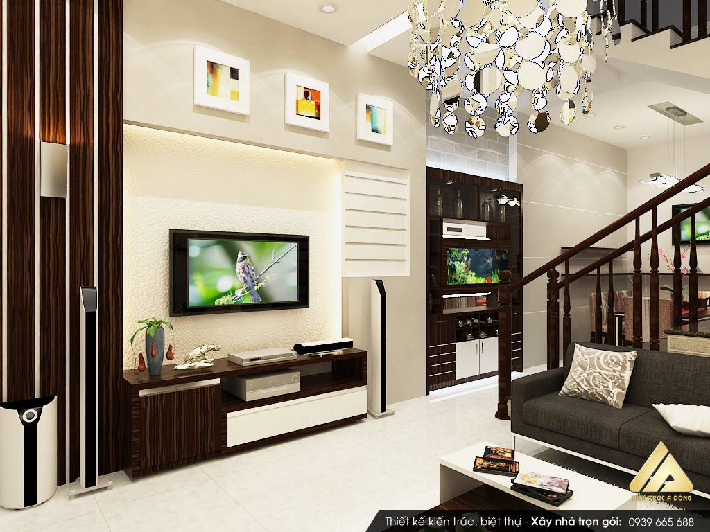 Mẫu nhà phố hiện đại 5 tầng tại Hà Nội