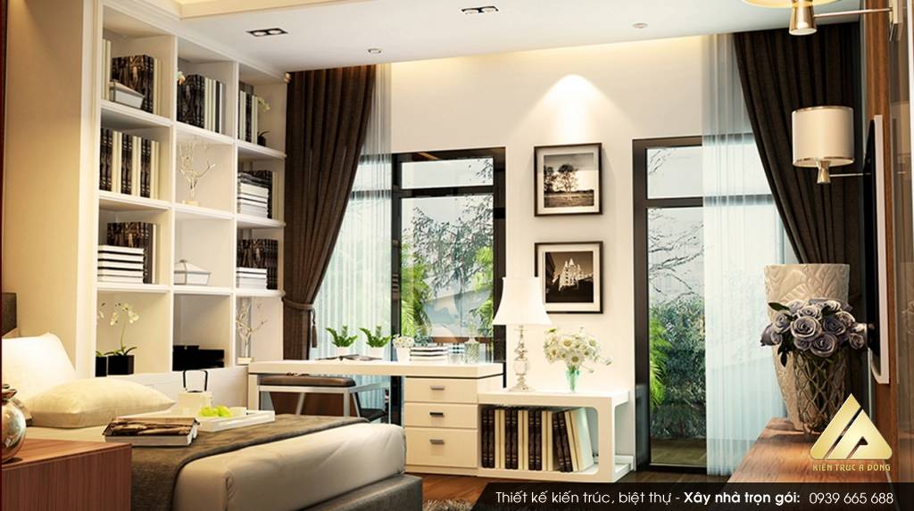 Mẫu thiết kế nội thất nhà biệt thự đẹp tại Hà Nội