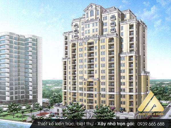 Thiết kế toà nhà văn phòng kết hợp căn hộ cho thuê Apartment