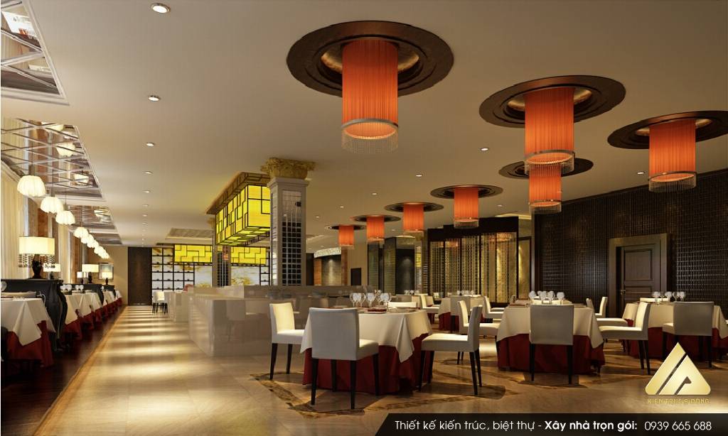 Mẫu thiết kế nhà hàng ăn uống Quê  Hương tại TP Hồ Chí Minh
