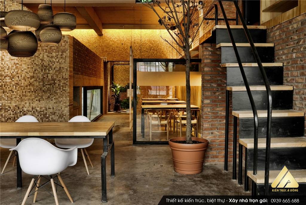 Thiết kế quán Cafe phong cách Á Đông, Cafe Nét Việt