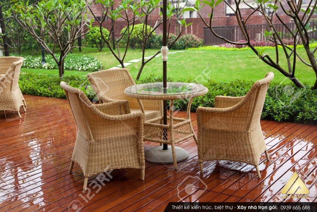 Mẫu thiết kế quán cafe vườn độc đáo, quán Cafe Garden