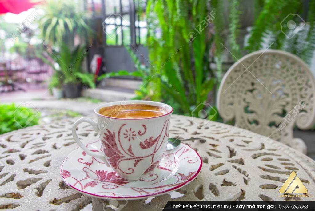 Mẫu thiết kế quán cafe vườn độc đáo, quán Cafe Garden