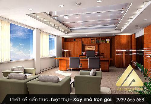 Thiết kế nội thất phòng làm việc