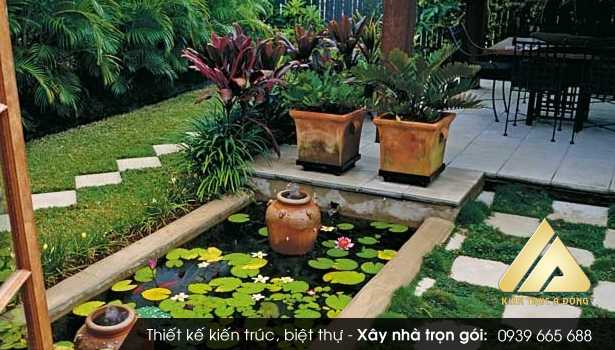 Thiết kế sân vườn cây cảnh