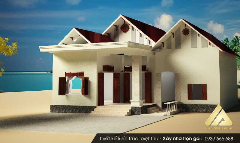Mẫu biệt thự 1 tầng