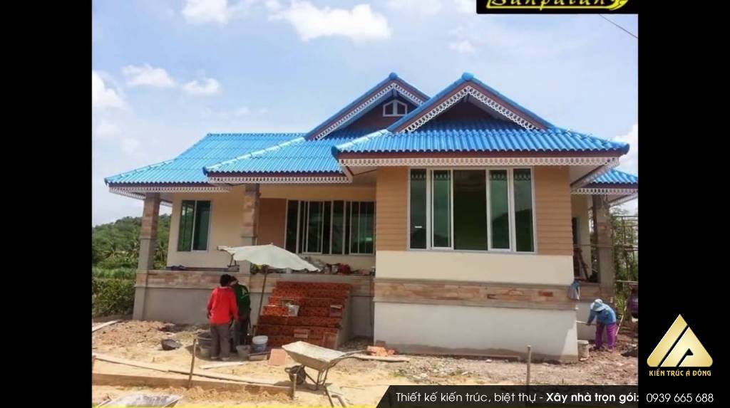 Mẫu biệt thự 1 tầng