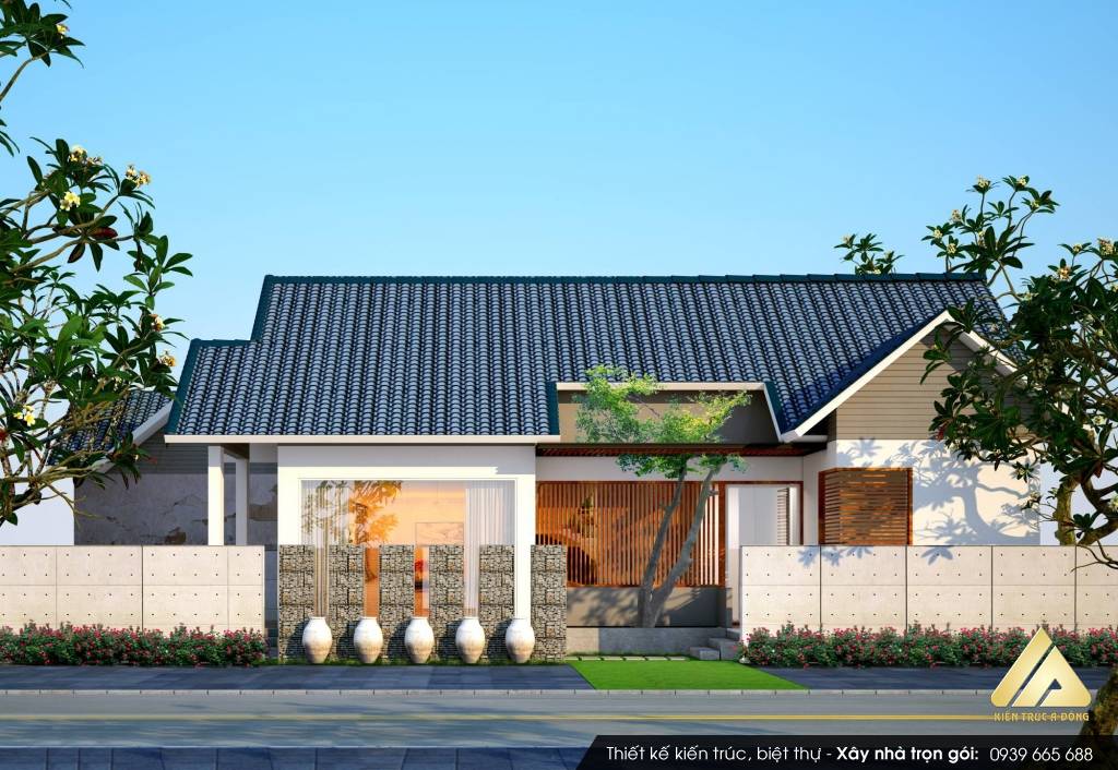 Mẫu biệt thự 1 tầng đẹp