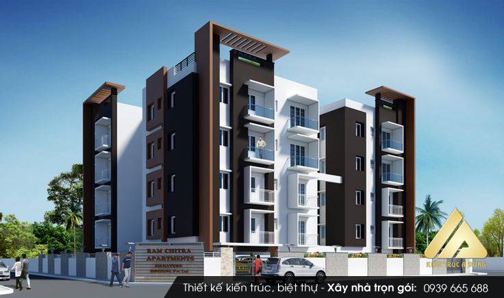 Thiết kế biệt thự 5 tầng