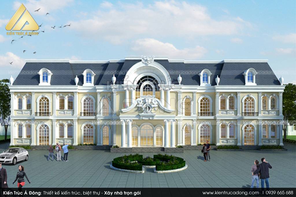 Mẫu tòa nhà văn phòng 2 tầng