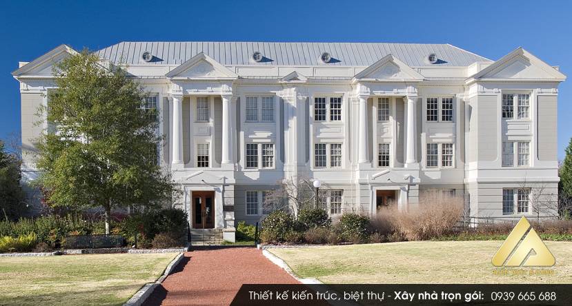 Mẫu tòa nhà văn phòng 2 tầng