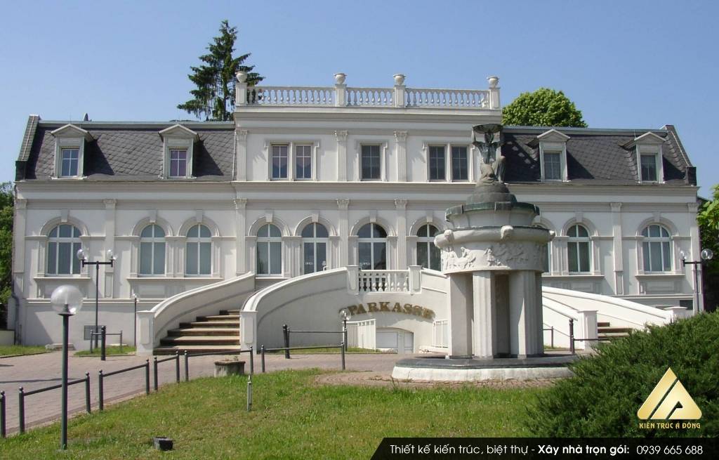 Mẫu tòa nhà văn phòng 2 tầng