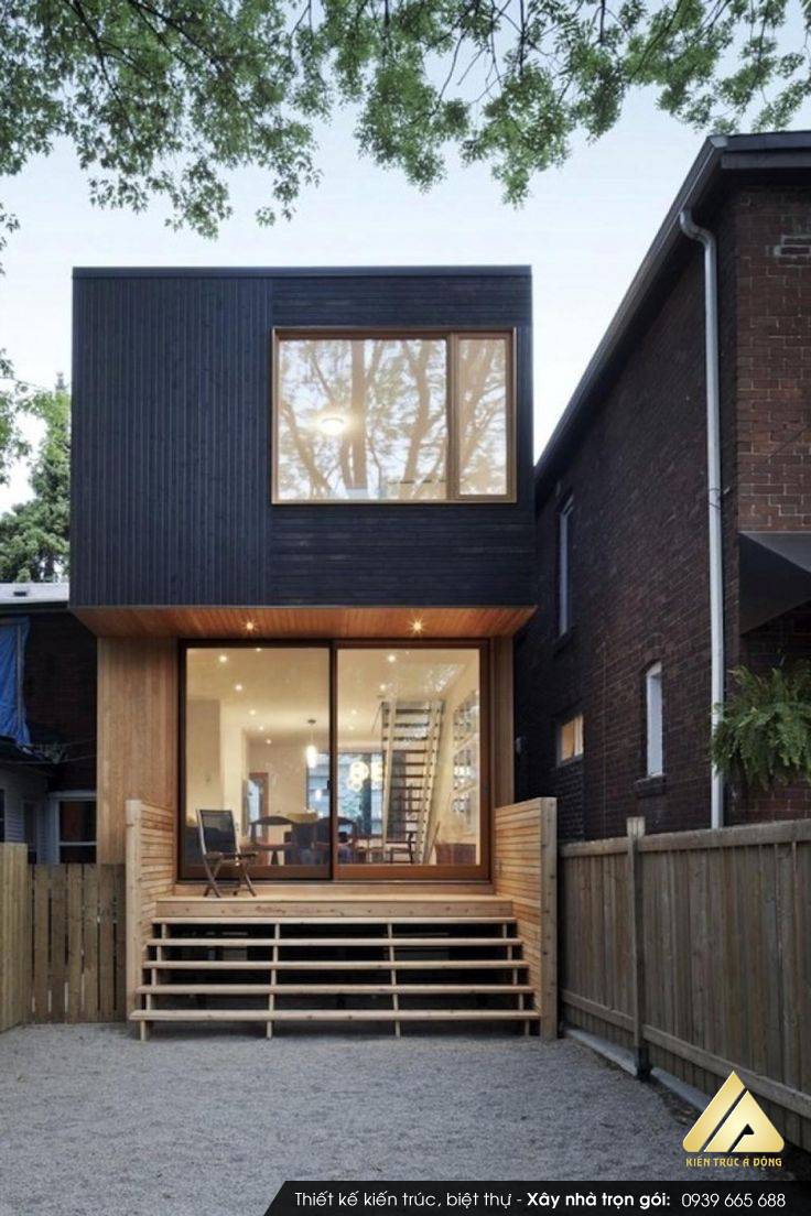 Mẫu nhà ống 2 tầng