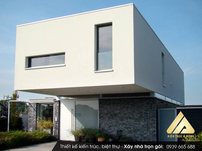 Mẫu nhà ống 2 tầng