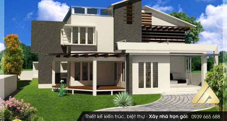 Mẫu nhà ống 2 tầng