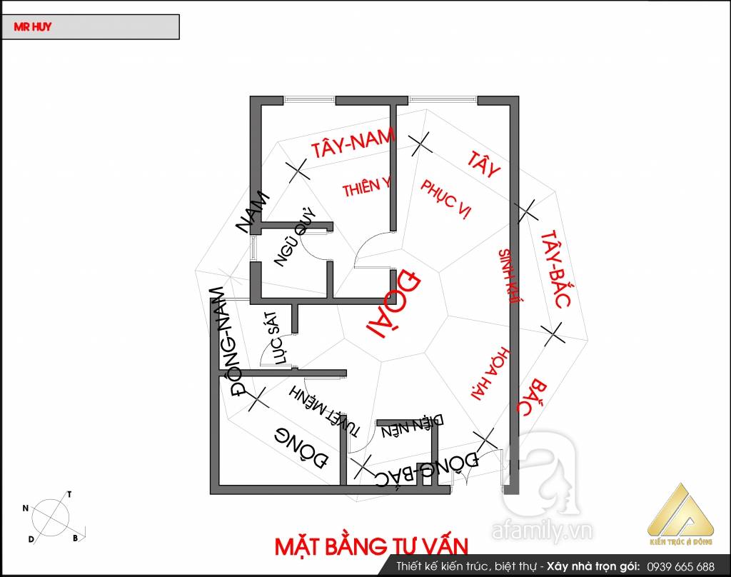 Phong thủy nhà biệt thự