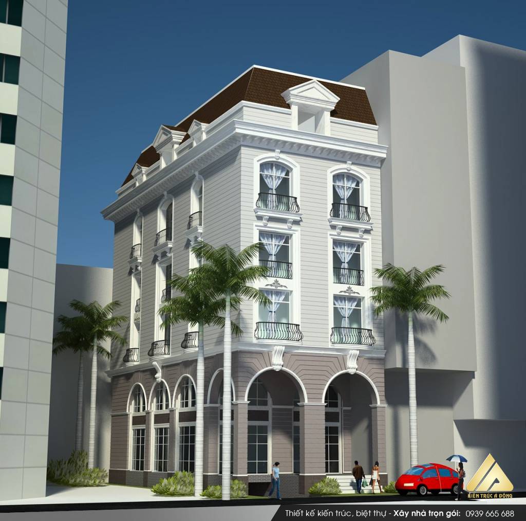 Mẫu biệt thự cổ điển Vincom tại TP Hà Nội
