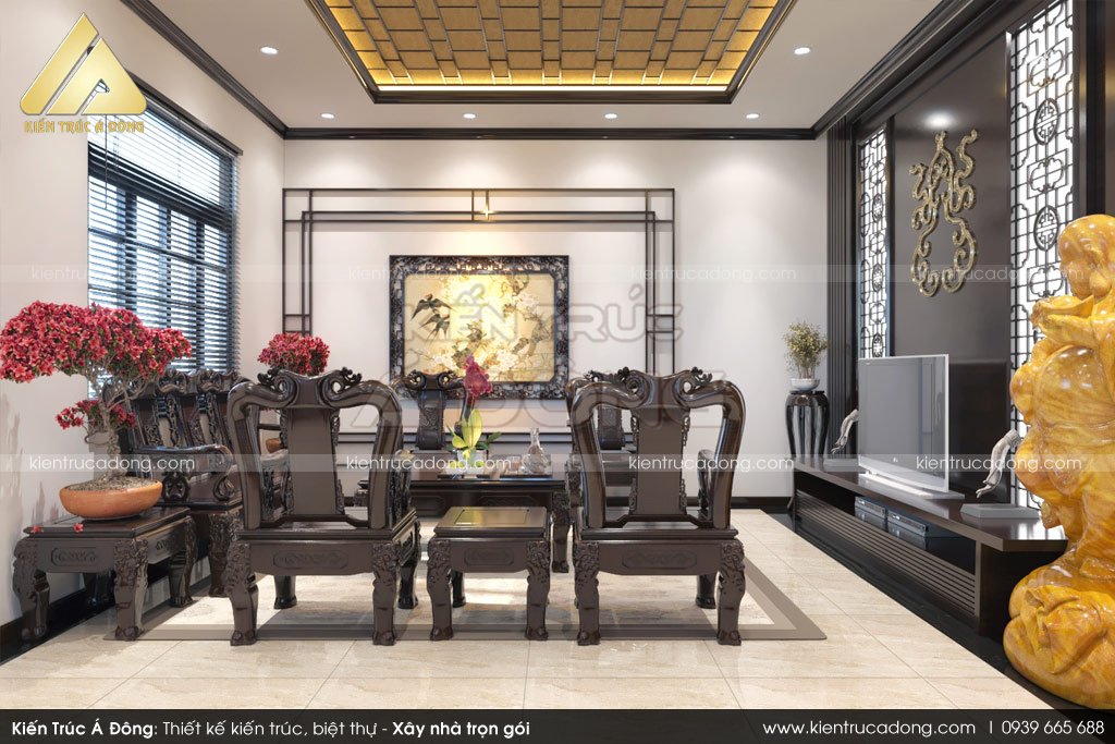 Mẫu biệt thự hiện đại 2 tầng mái thái tại Nha Trang