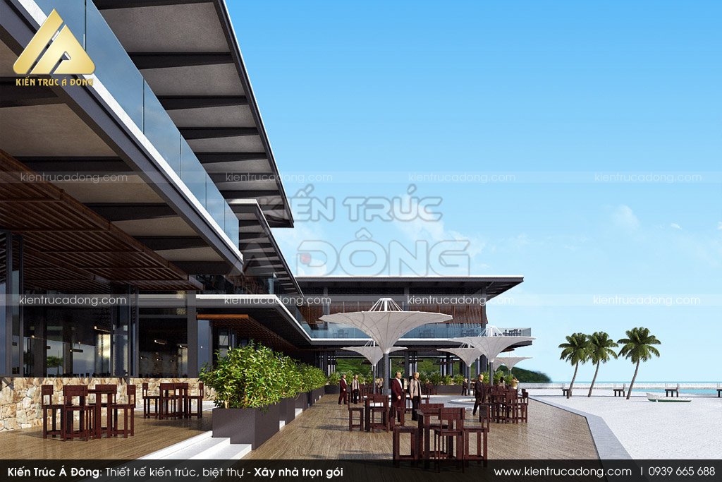 Mẫu thiết kế nhà hàng hải sản - nhà hàng tiệc cưới