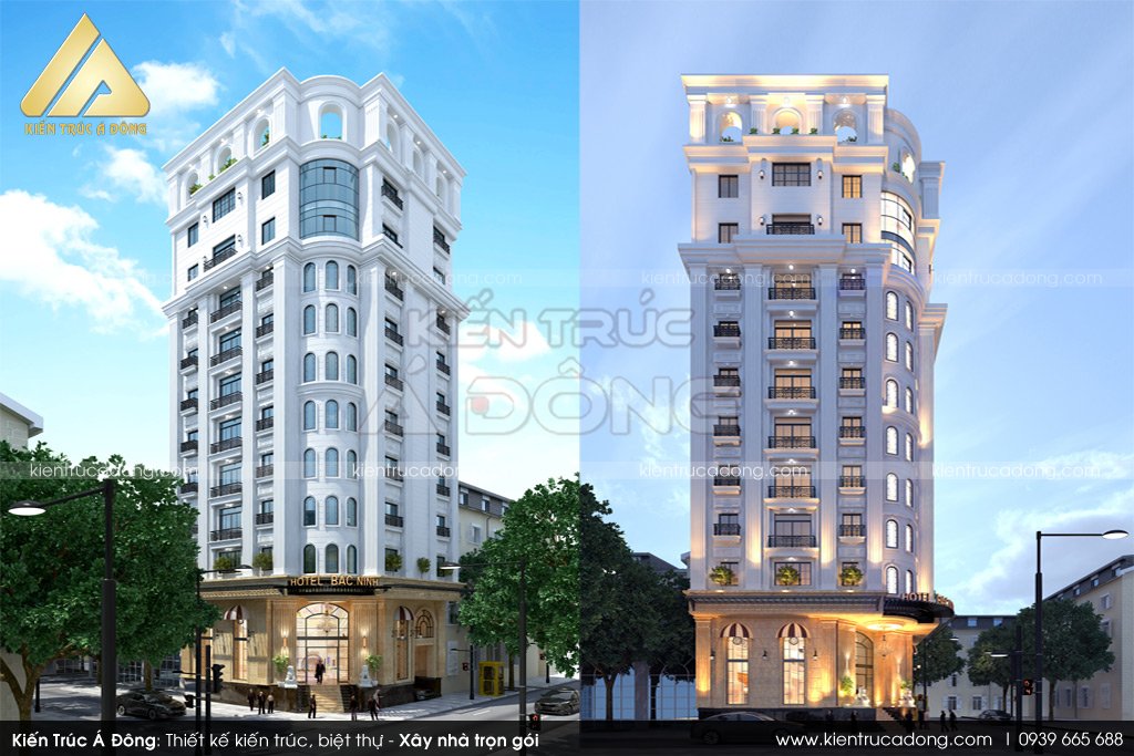 Mẫu thiết kế khách sạn 3 sao tại Đà Nẵng
