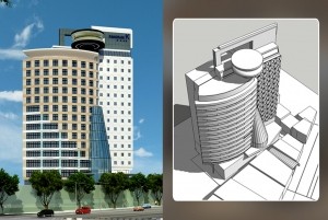 Mẫu thiết kế khách sạn 4 sao Moving Hotel ở Đà Nẵng