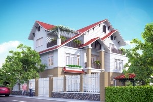 Thiết kế biệt thự hiện đại 3 tầng tại Hà Giang