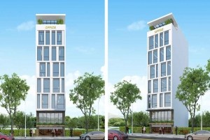 Thiết kế toà nhà văn phòng 7 tầng tại Hà Nội