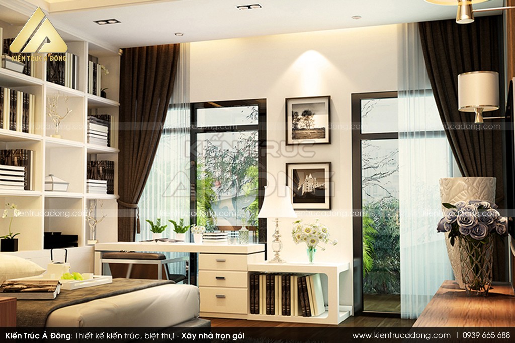 Mẫu thiết kế nội thất nhà biệt thự đẹp tại Hà Nội